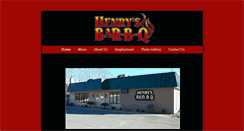 Desktop Screenshot of henrysbarbq.com